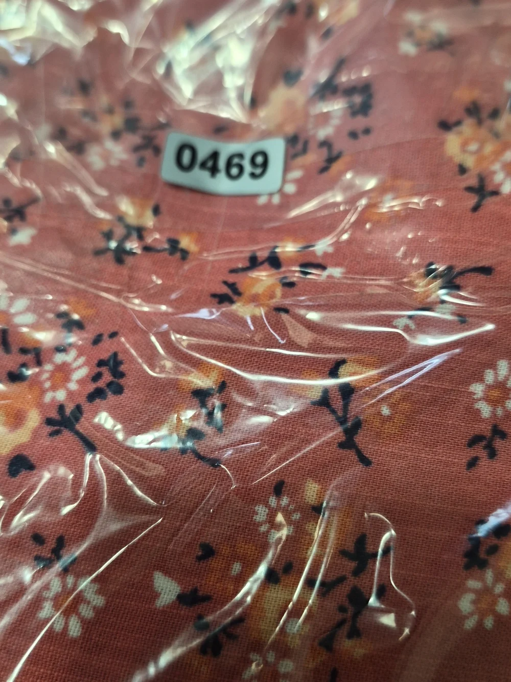 St. John's Bay Peasant Blouse Women's L Pink Floral Boho Cottagecore Puff Sleeve